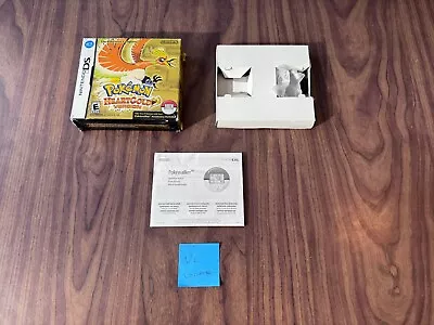 Pokemon HeartGold Version (Nintendo DS)  -- Authentic Outer Box + Tray -- • $84.95