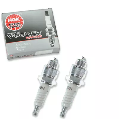 2 Pc NGK 2746 R5670-6 V-Power Racing Spark Plugs For W7FC W7F W20P-U R43S Qj • $13.60