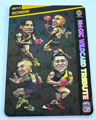 Richmond Tigers 2024 Teamcoach  Magic Wildcard Tribute Card Mwt-14 • $24.99