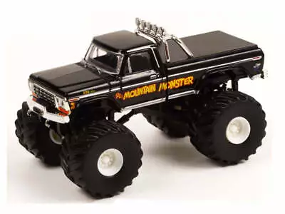 1979 Ford F-250 Monster Truck Black Diecast 1:64 Scale Model - Greenlight 49100A • $10.95