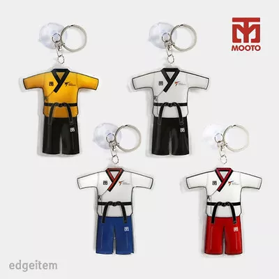 MOOTO Poomsae Uniform Key Chain Martial Arts Accessory Keyring Key Holder • $15.30