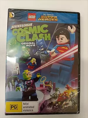 LEGO - Justice League - Cosmic Clash (DVD 2016) Region 4 BRAND NEW Free Post AU • $7.99