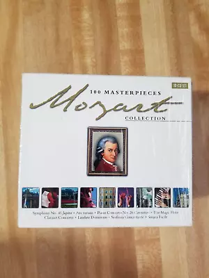 Mozart 100 Masterpieces Collection 10 Cd Set • $14.99