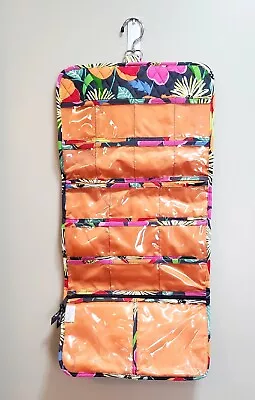 VERA BRADLEY Keep It Up Organizer Hanging Jewelry Case - Jazzy Blooms - RETIRED! • $20.90