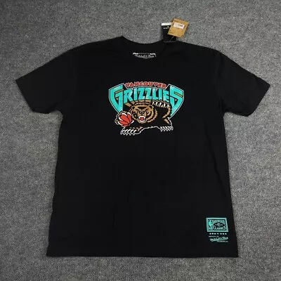 Mitchell & Ness Vancouver Grizzlies Logo Shirt Mens XL Memphis Hardwood Classics • $29.99