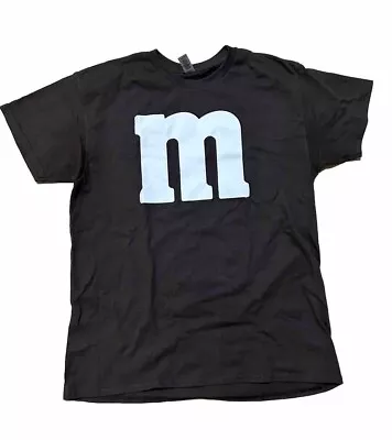 Gildan Adult Short Sleeve T-Shirt Unisex Large M&M's Dark Chocolate Brown Cotton • $4.99