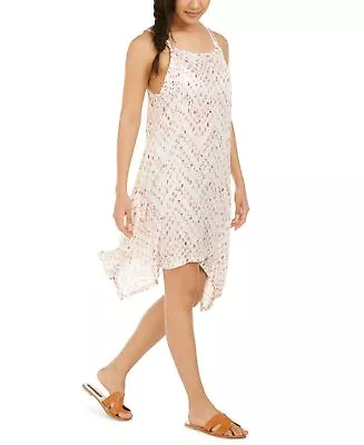 J Valdi Sleeveless Printed Cover-Up Dress Small Multicolor • $19.98