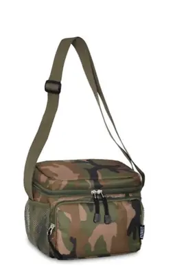 Everest Woodland Camo Cooler Lunch Box Insulated Bag BRAND NEW • $24.99