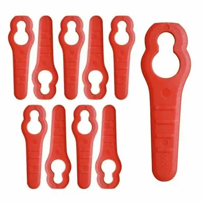 10 X Plastic Blades Fits Challenge MEH29 (900w) MEH929 Lawnmower • £3.65