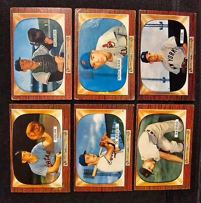 Vintage (Lot Of 6) 1955 Bowman Baseball Cards • $32.50