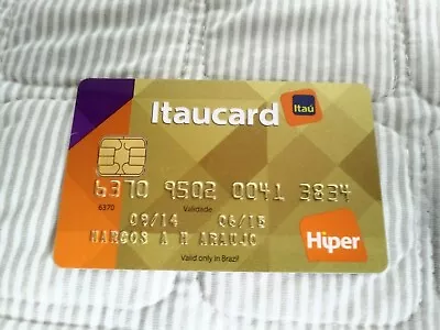 Brasil - Itau Card - MasterCard - Hiper • $15