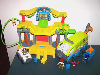 $149.99 • Buy Paw Patrol Jungle Rescue Monkey Temple W/tracker & Terrain Vehicle W/ryder & Acc