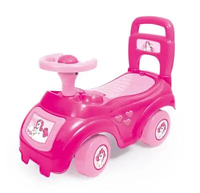 Dolu UNICORN Kids Ride On 'Sit N Ride' Girls Infant Stroller Push Along Walker • £15.99