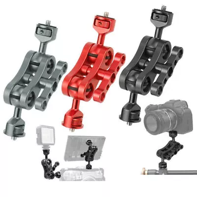 Universal CNC Aluminium 360° Swivel Ball Joint Mount For GoPro Hero9/8/7/6/5 • $23.01