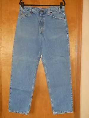 Men's Levi Strauss 550 36 X 32 Relaxed Fit Blue Jeans Pants Size 36  W X 32  L • $18.95