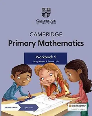 Cambridge Primary Mathematics Workbook 5 With Digital Access (1 Year) (Cambridge • £5.94