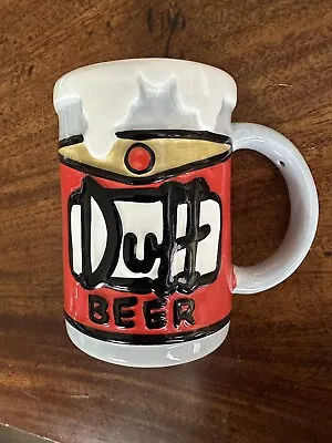 The Simpsons Duff Beer Mug/Cup Kinnerton 2005 • £9.99