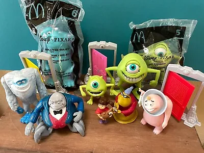 Monsters Inc. 2001 And Pixar 2005 McDonald's Happy Meal Toys NEW & USED • $5