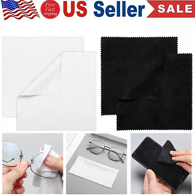  10 PCS Premium Microfiber Cloth Eyeglass Sunglasses Cleaning Camera LCD Screen • $6.50