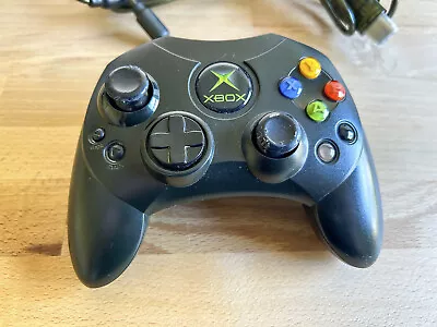 Original Xbox S Controller With Breakaway Cable Black *Tested And Working* • $30