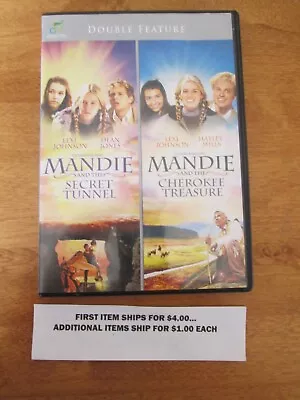 DVD  Mandie And The Secret Tunnel/Mandie And The Cherokee Treasure $3.00 Ship $4 • $3