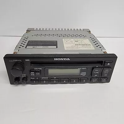 Honda Factory AM FM Radio CD Player  Model 391-S10-A500 • $18.95