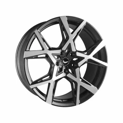 Barracuda Project X Black Brushed Surface Rim 10x22 - 22 Inch 5x120 Bolt Circle • $1169.50