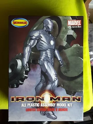 MOEBIUS  IRON MAN  MARK II Armor 1/8 Scale All Plastic Assembly Kit Limited Ed. • $50.40