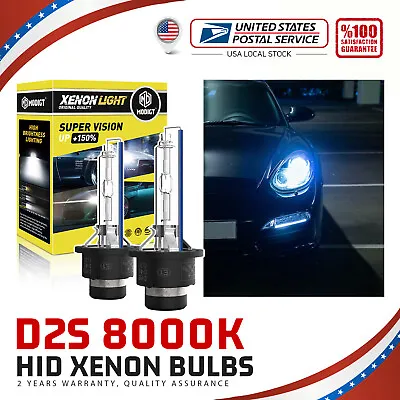 2x New OEM For Philips 85122 Xenon D2S Bulbs Set HID Light Lamp Headlamp 8000K • $18.99