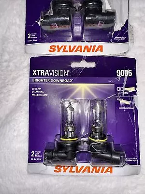 Sylvania Xtravision  9006 Pair Set High Performance Headlight 2 Bulbs New • $8