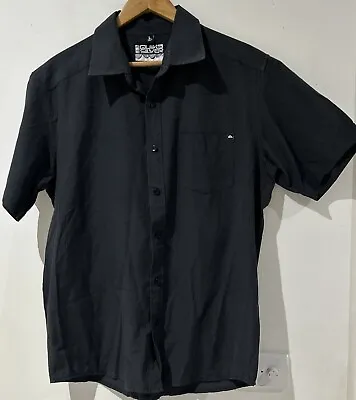 Quiksilver Vintage Y2K Button Up Short Sleeve Casual Party Shirt Men's Large L • $15