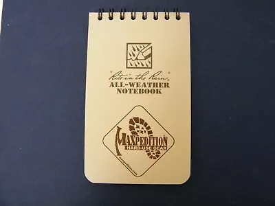 Maxpedition Promotional All Weather Notebook Dp-399 • $9.95