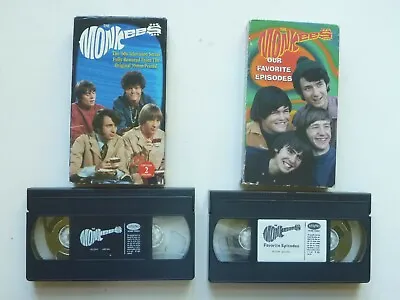 The Monkees '60s Television Episodes VHS Video Cassette Tape Collection Lot • $6.95