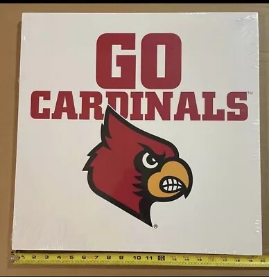 P. Graham Dunn Go Louisville Cardinals University Chant 19.75 X 19.75 Canvas • $4