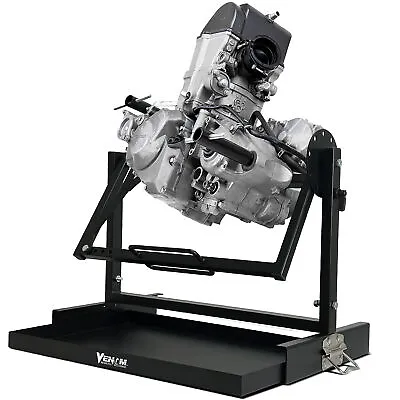 Compact Engine Lift W/ Oil Drip Pan Compatible With Motorcycle Atvs Dirtbike • $119.99