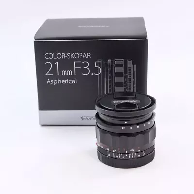 VOIGTLANDER Color-Skopar 21mm F/3.5 Aspherical Single Focus Lens Sony E-Mount • $528