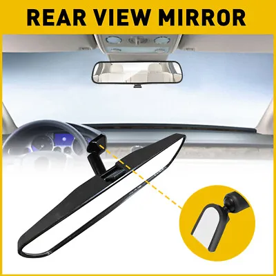 8  Car Truck Interior Rear View Clear HD Mirror Panoramic Wide Angle Universal • $15.99