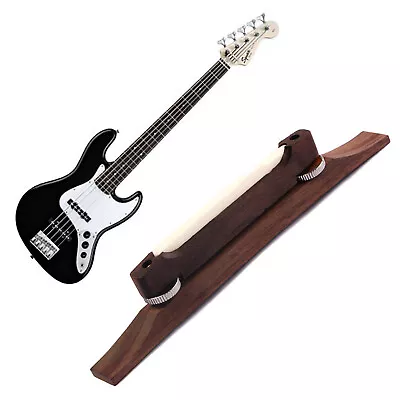 Guitar Mandolin Luthier Jazz Hardware Rosewood Bridge With Bone Saddle Tool • $12.89