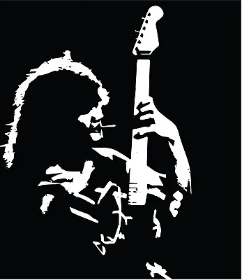 Eddie Van Halen #1 VINYL DECAL Guitar 70' 80's 90's Hard Rock Bumper Sticker  • $3.74