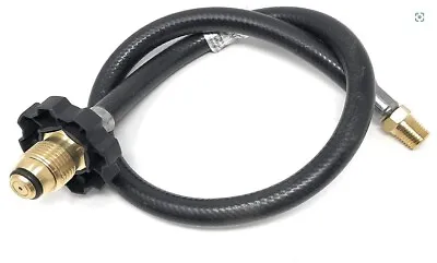 12  Rubber Hose Pigtail Male Pol To 1/4  Male Npt Pipe Thread Propane Cga-510 • $14.95