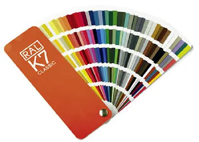 Original Ral K7 Color Fan Deck Swatches Classic 215 Colour Tones • £18.95