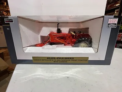 Allis Chalmers D-15 Gas Tractor W Loader Classic Series 1/16 Scale By SpecCast • $200