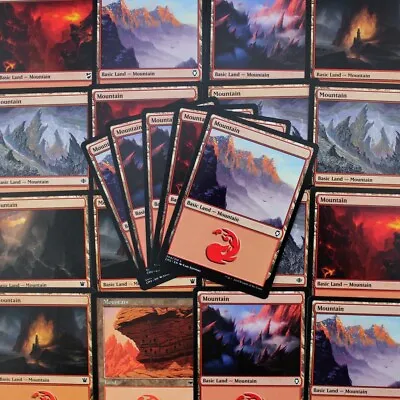 MTG Basic Land Pack - 25 Basic Mountains • $2.50