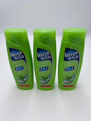 Shampoo & Conditioner Wash & Go Sport 2in1   - Multi Pack • £11.99