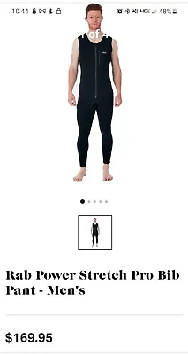 Rab Power Stretch Polartec Pro Bib Men's • $79