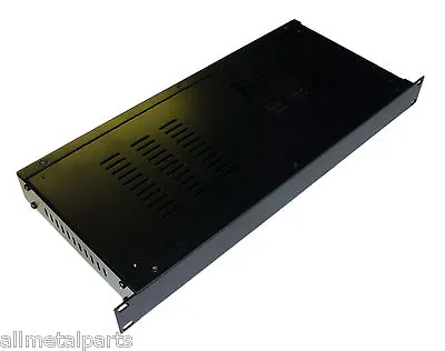 1U Rack Enclosure Chassis Mount 19 Inch 300mm Deep Vented Top And  Sides  • £70