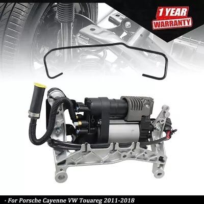 Air Suspension Compressor Pump Complete For Porsche Cayenne VW Touareg 2011-2018 • $161.70