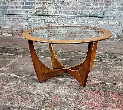 Mid Century Modern 1960s Danish Teak Round Coffee Table • $1638