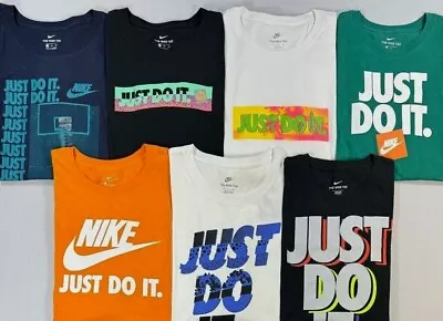 Men's The Nike Tee Big & Tall JUST DO IT Short Sleeve Cotton T-Shirt • $21.99