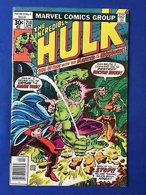 Incredible Hulk #210 VFN+ (8.5) MARVEL ( Vol 1 1977) (C) • £16